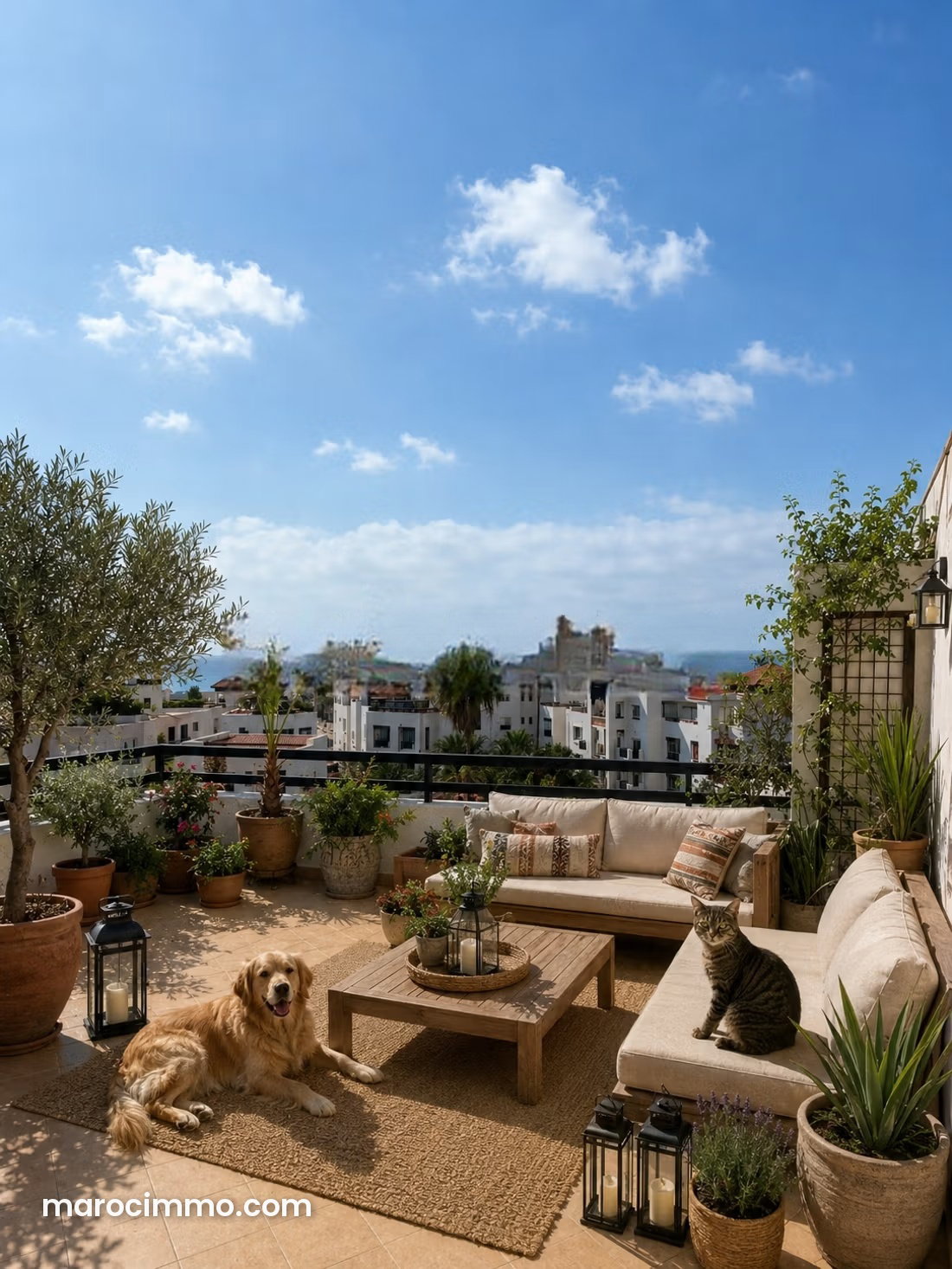 265 m² Apartment in Agadir Marina with Mountain Views and Swimming Pool — Agadir