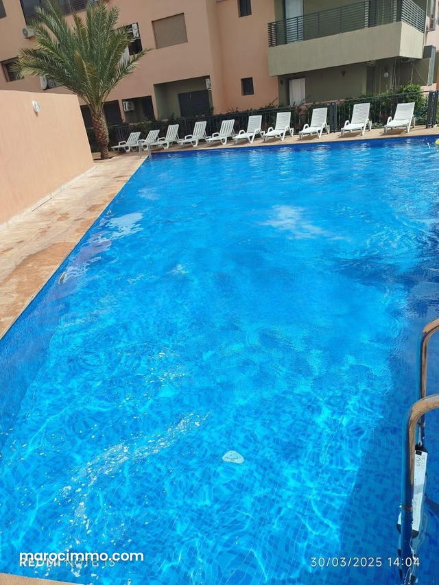 Location d'un appartement à Masmoudi. 3 pièces confortables. Meublé — Marrakech