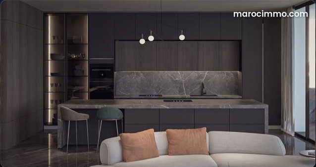 Élégant Appartement en vente de 2 chambres et 2 salles de bain dans un luxueux complexe résidentiel à Agdal Marrakech — 4