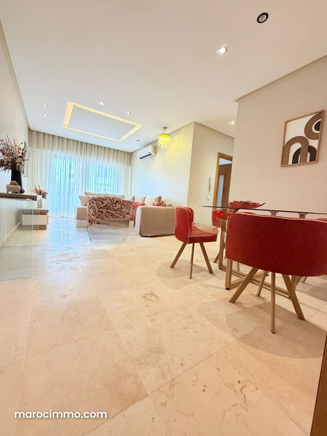 Appartement meublé 100 m², 2 chambres, Les Princesses, Casablanca — Casablanca
