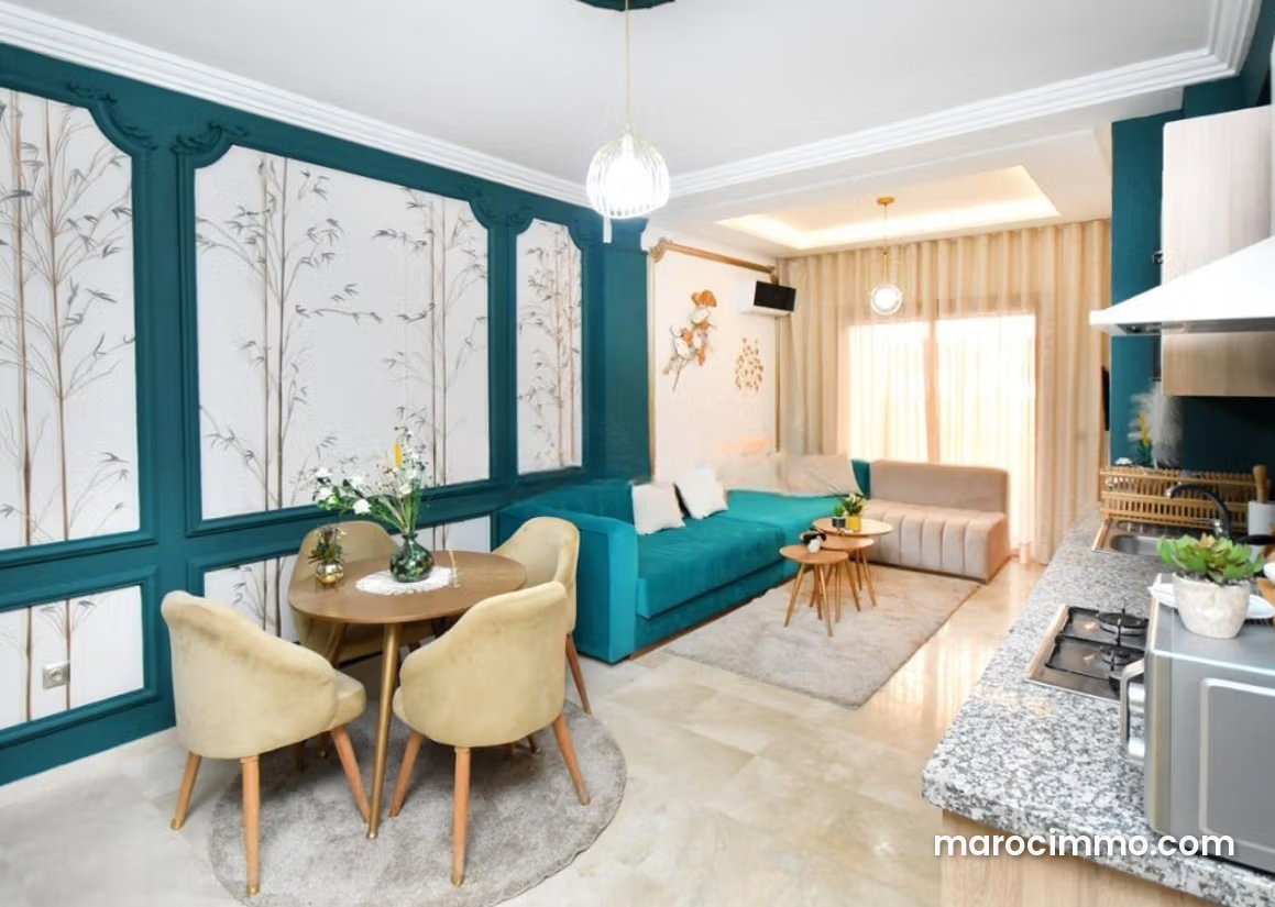 Furnished Apartment with Terrace and Pool in Gueliz, Marrakech — Marrakesh