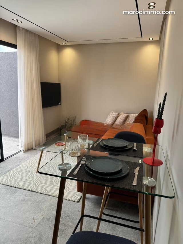 Bel appartement en location à Beauséjour. Superficie 65 m². Bien meublé — 3