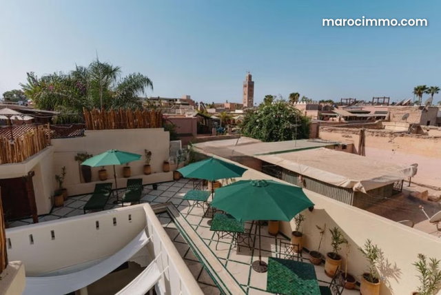 Sublime riad 6 ch à vendre médina — 2