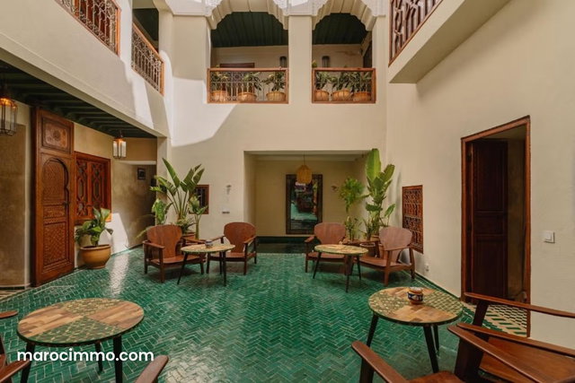 Sublime riad 6 ch à vendre médina — 5