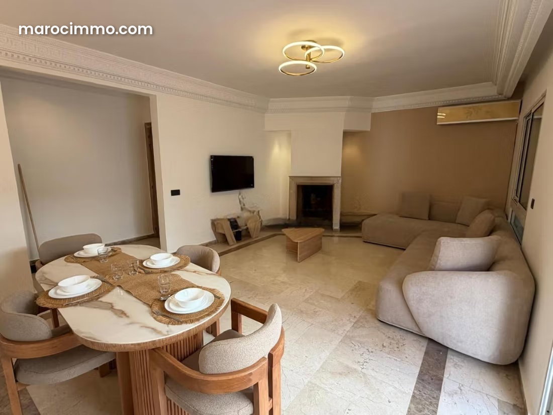Appartement meublé avec terrasse à louer à Racine Casablanca — Casablanca