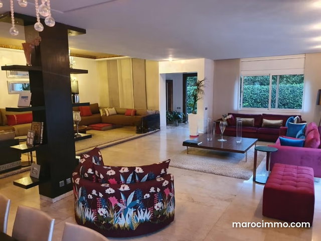 Villa d’Exception à Louer – Quartier Oasis — 3