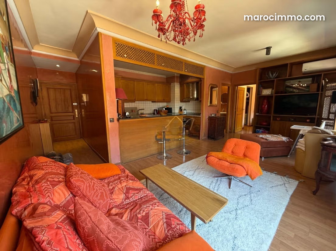 Furnished 51 sqm studio in the heart of Gueliz, Marrakech — Marrakesh