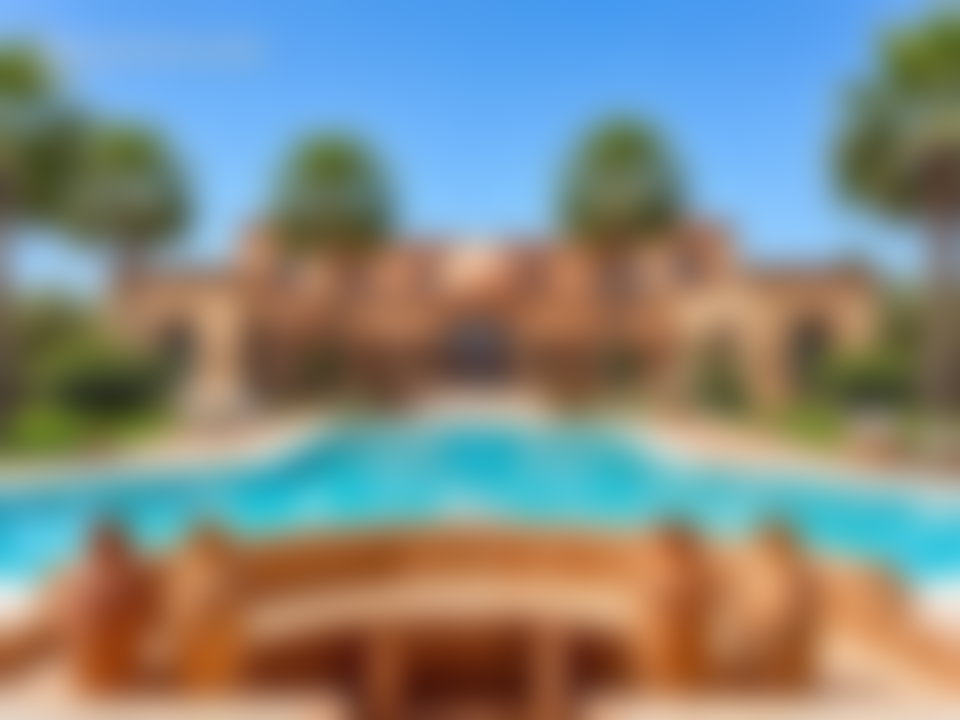 Villa beldi 2825 m², oliveraie et vue montagne, Marrakech