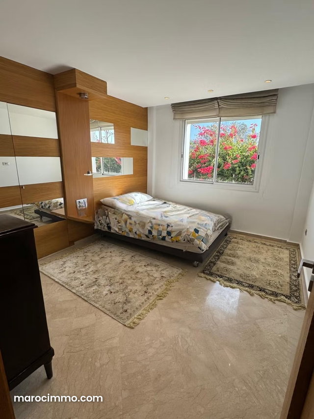 Beautiful Apt for Rent with Sea View in Ain Diab Secure Residence — 5