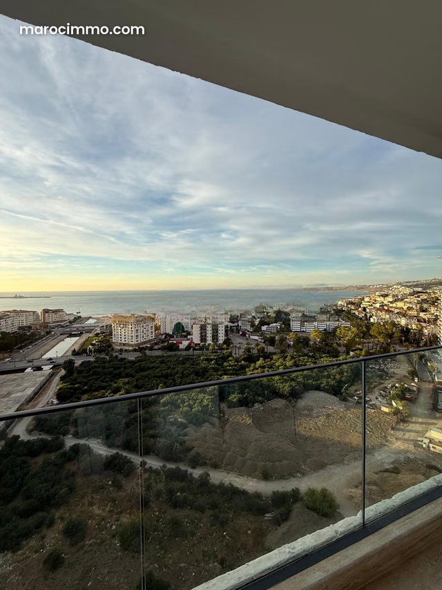 Location appartement longue duree tanger vue mer — 2