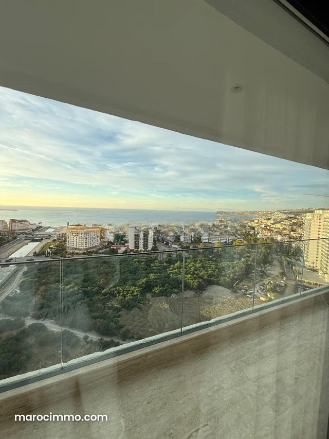 Location appartement longue duree tanger vue mer — 4