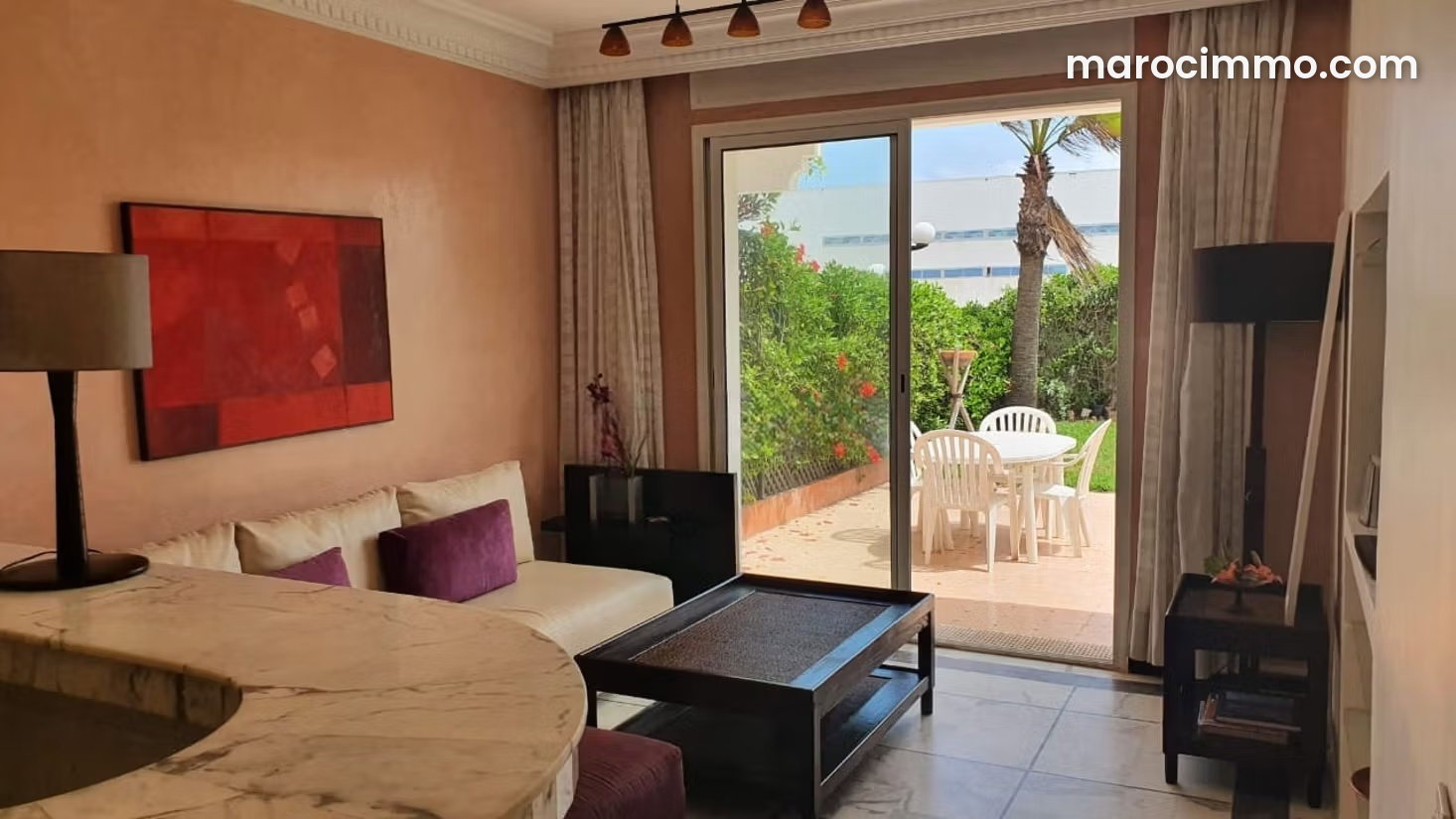 Furnished Apartment with Sea Views in Aïn Diab, Casablanca — Casablanca