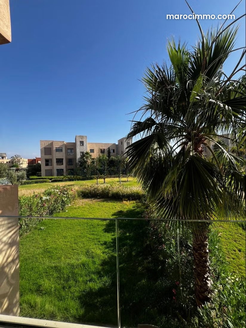 Furnished 80 m² Apartment in a Residence with Swimming Pool, Marrakech — Marrakesh