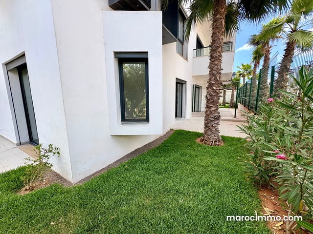Superbe rez de jardin neuf jamais habité à Ain Diab — 4