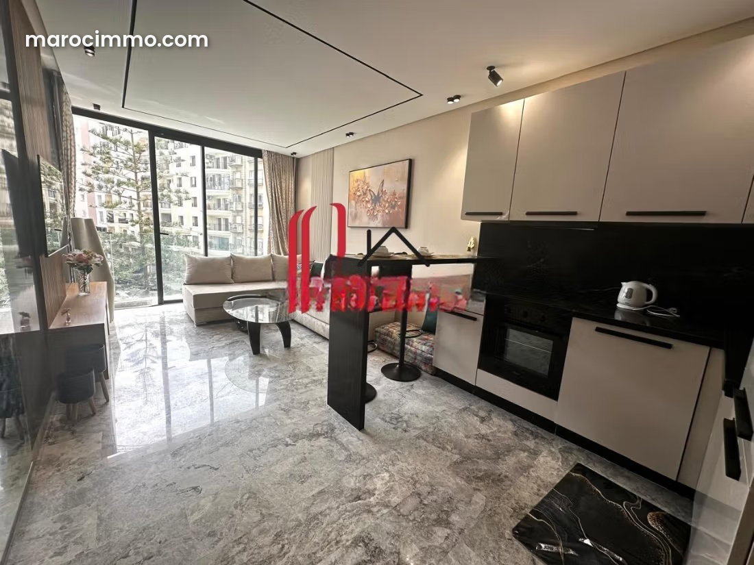 Furnished 48 m² Apartment, Les Princesses, Casablanca — Casablanca