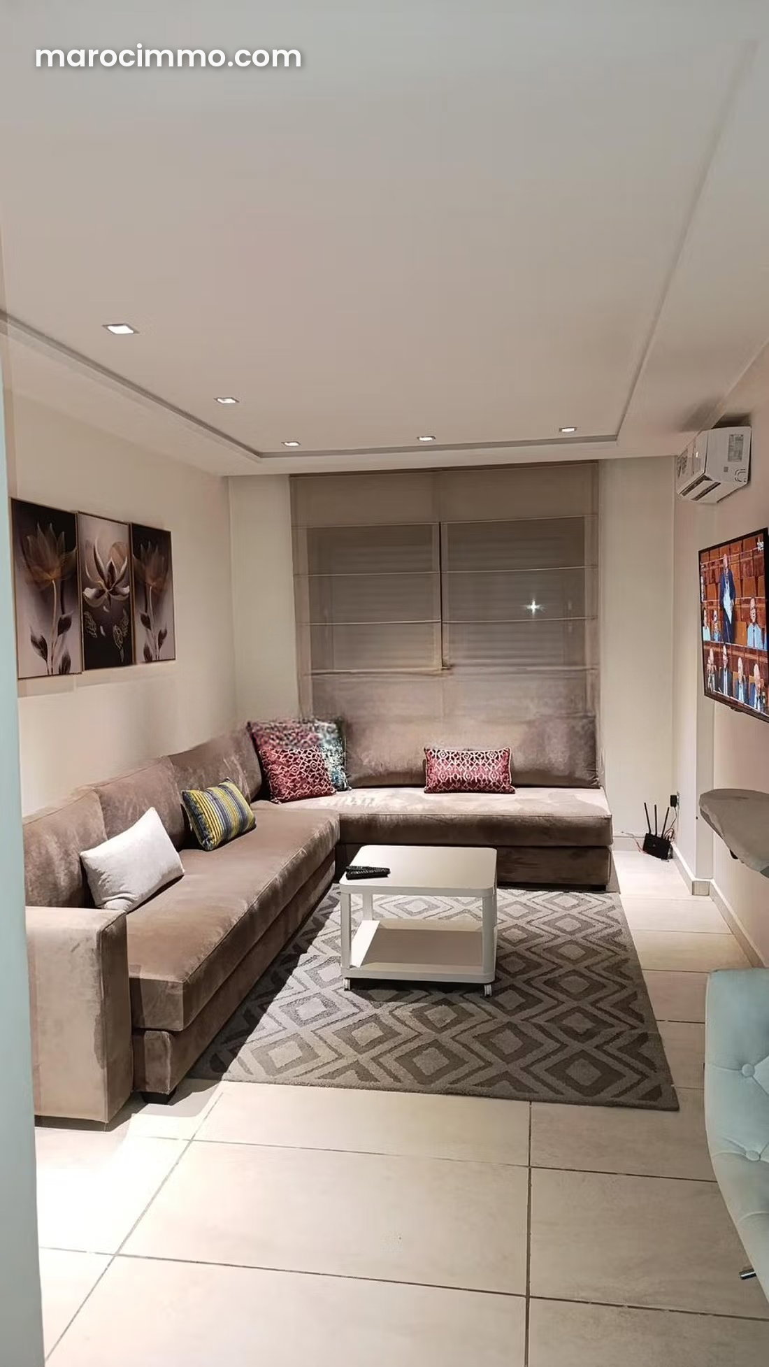 Furnished and Air-Conditioned Studio, Hospitals District, Casablanca — Casablanca