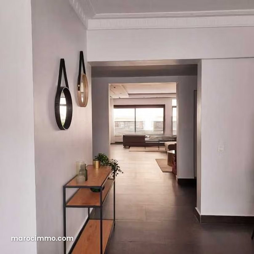 Appartement meublé 155 m², Triangle d'Or, Casablanca — Casablanca