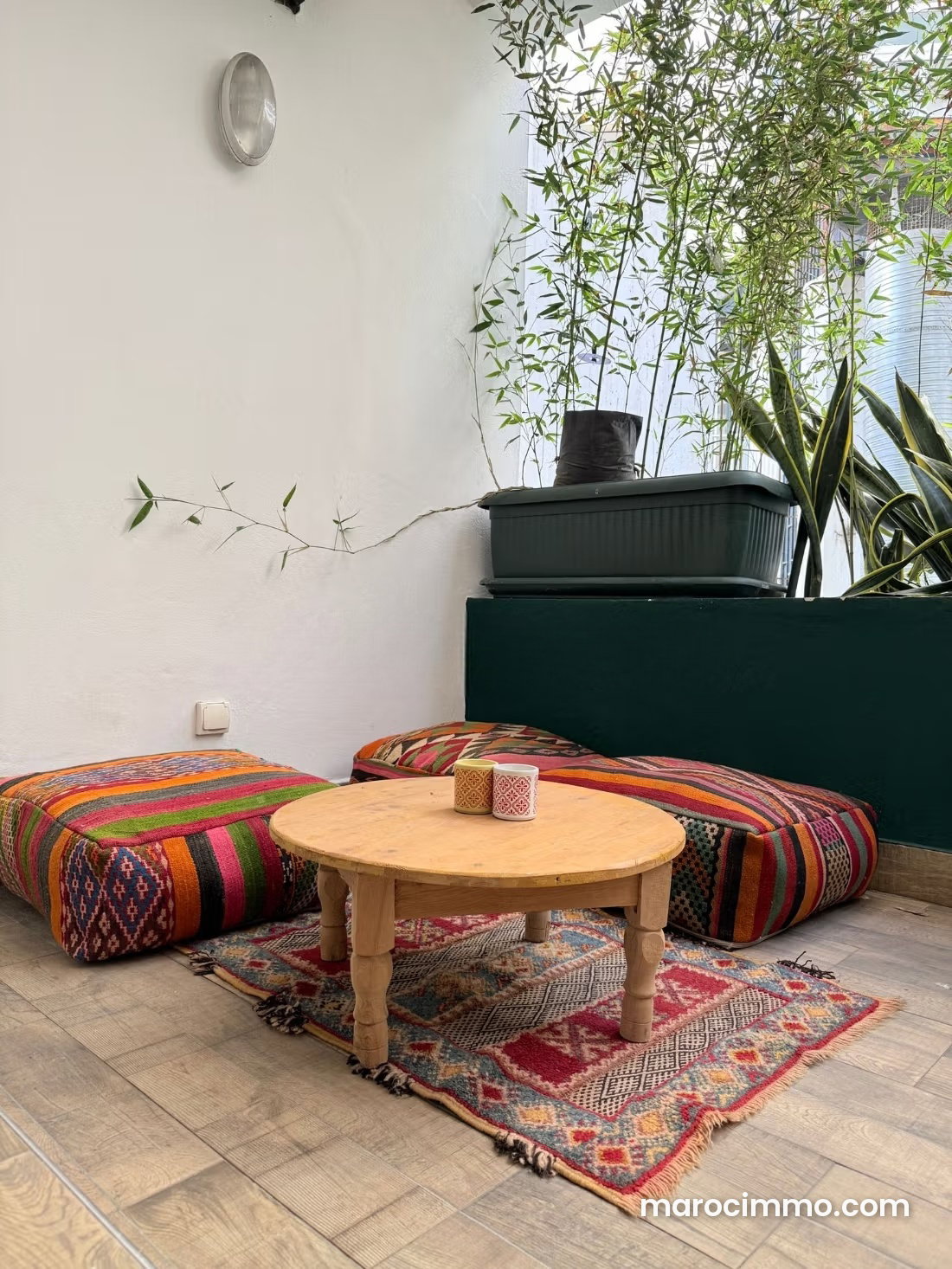 One-Bedroom Apartment with Terrace for Rent in Bourgogne, Casablanca — Casablanca