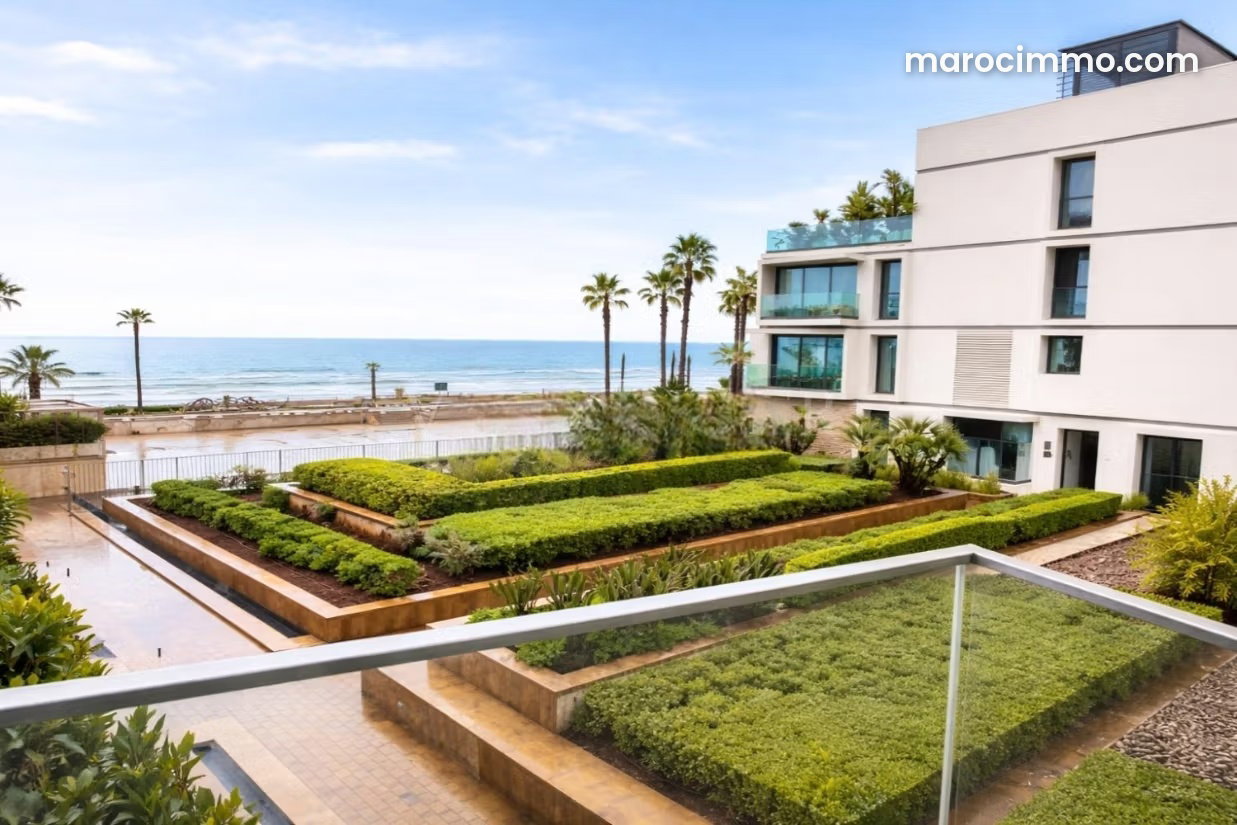 Brand-new 167 m² apartment with sea views, Aïn Diab, Casablanca — Casablanca
