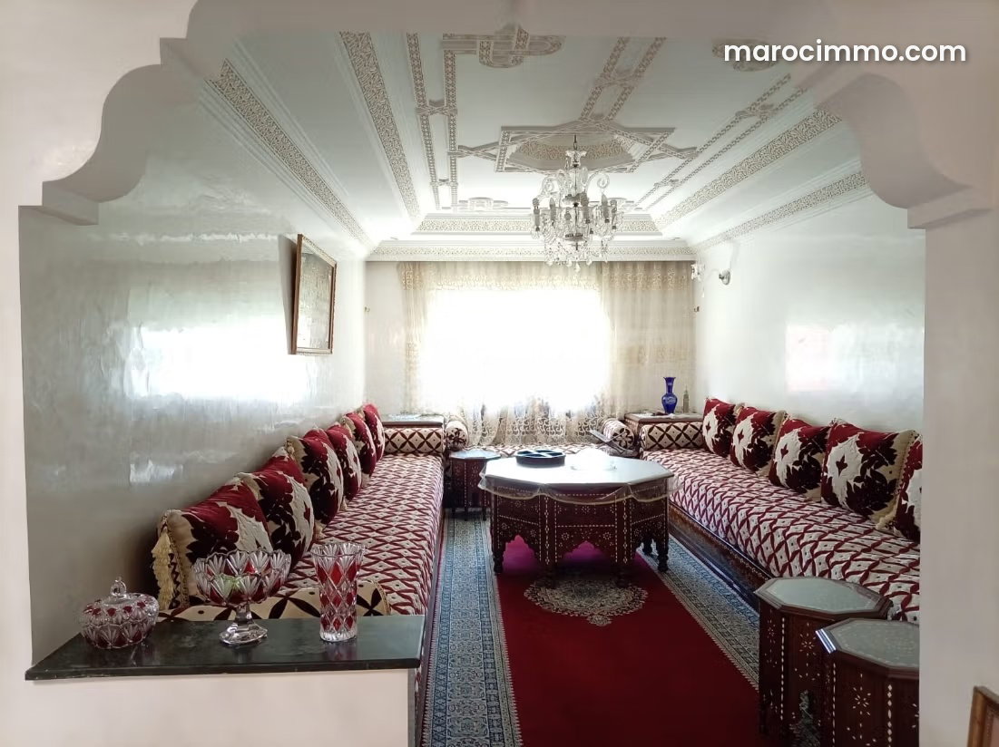 4-Room Apartment for Rent in Rabat Medina with Garage — Rabat