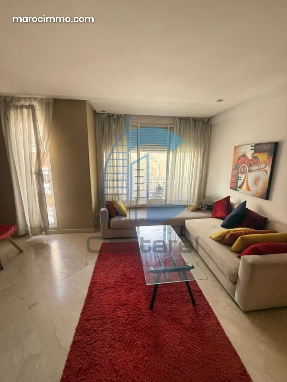Appartement meublé avec terrasse à louer au Maarif Casablanca — Casablanca