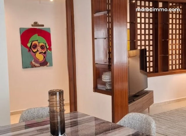 A louer magnifique appartement renove de 120 m² – quartier iberia – tanger – reference: ltaam20526 — 3