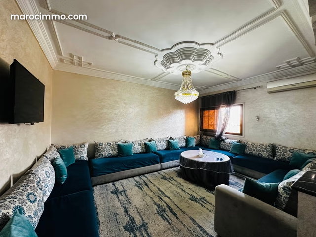 Appartement en vente à Daoudiat. Surface totale 89 m². Bien meublé — 2