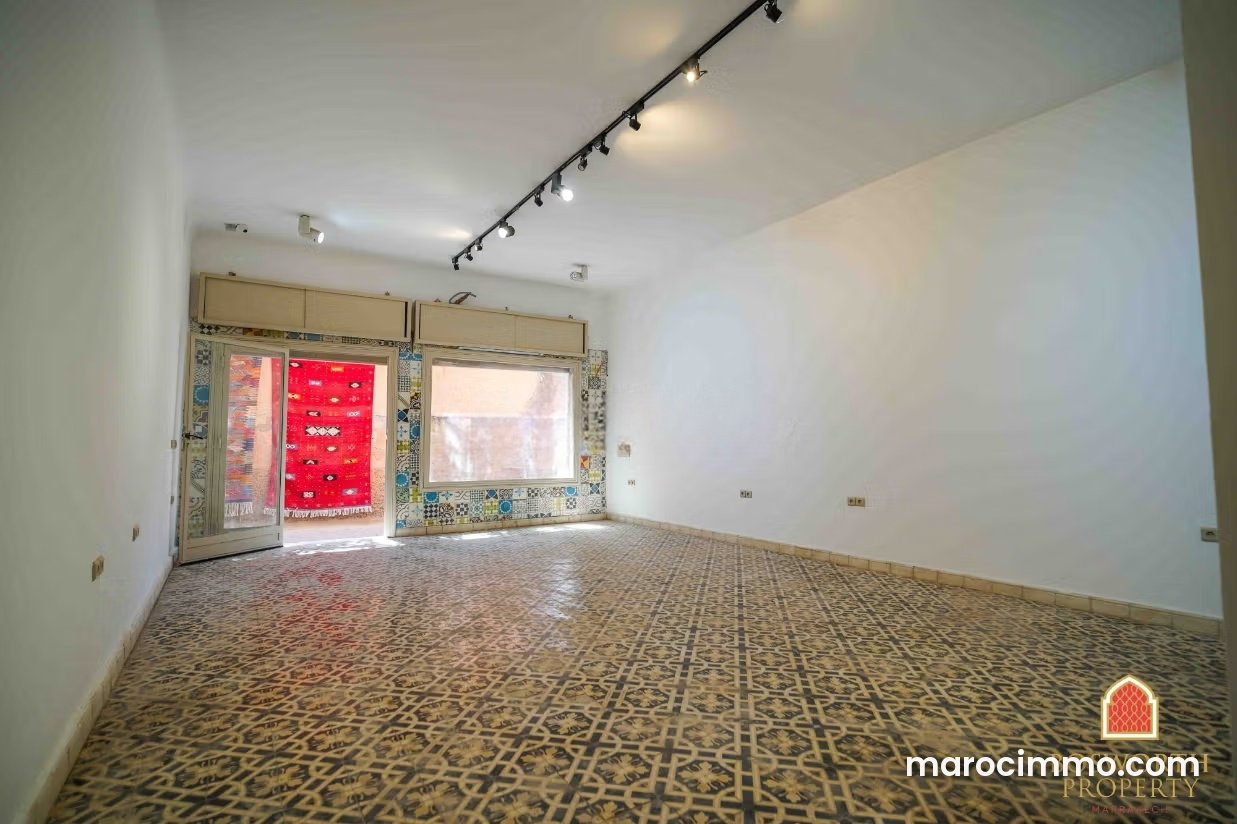63 m² Commercial Premises, Riad Zitoun, Marrakech, Near Bahia — Marrakesh