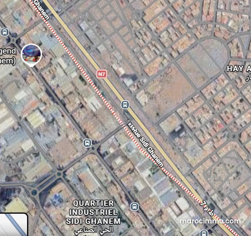 1,016 m² Commercial Property on Route de Safi, Marrakech — Marrakesh