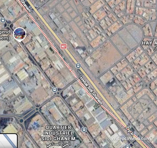 Warehouse for rent 1016 M2 Sidi Ghanem — Marrakesh