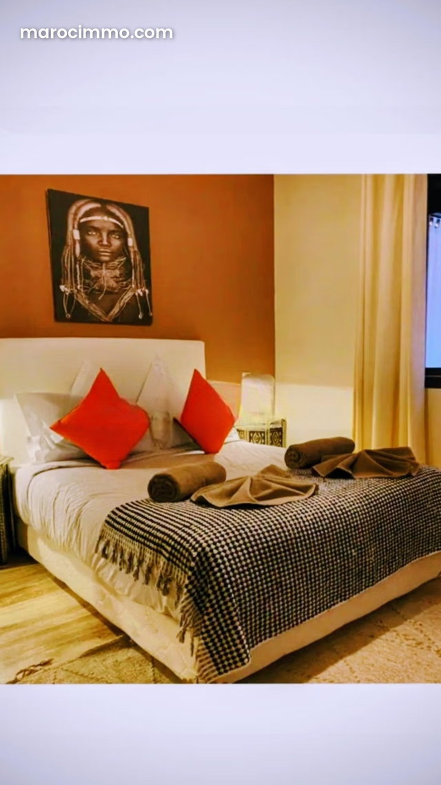 LONG-TERM RENTAL – 63 m² Apartment with 35 m² Terrace – Private Parking – Heart of Gueliz — 3