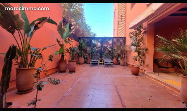 LONG-TERM RENTAL – 63 m² Apartment with 35 m² Terrace – Private Parking – Heart of Gueliz — 4