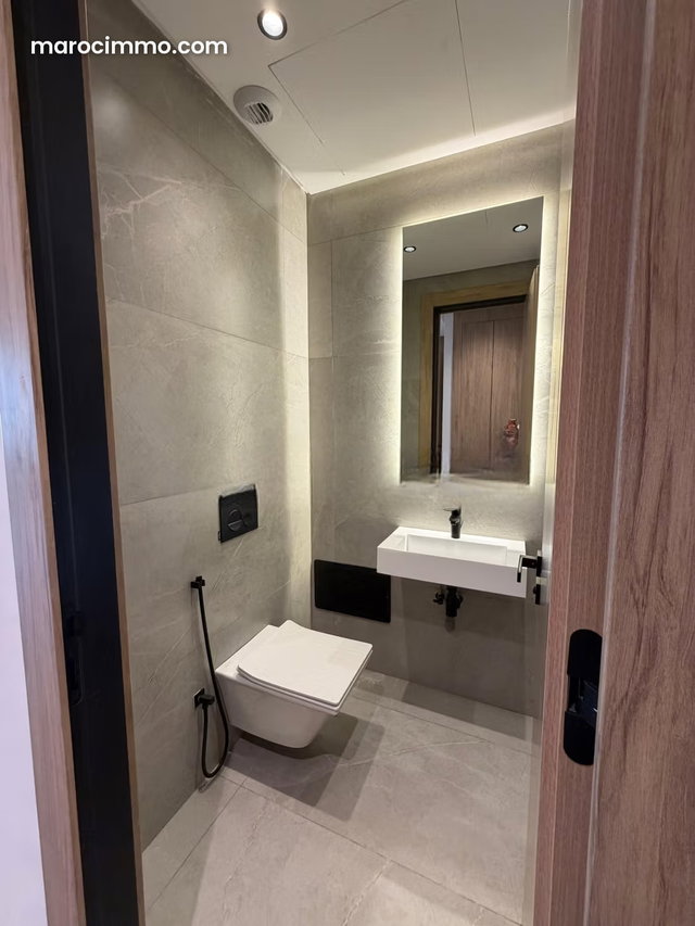 Superb Apartment for Rent in Souissi. 130 m² Surface Area. Concierge Service, Air Conditioning — 3