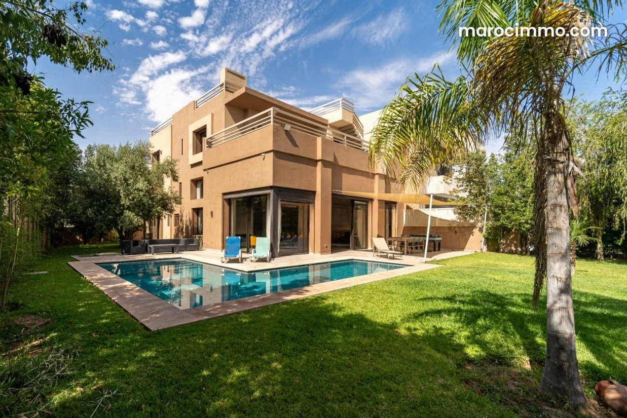 350 sqm Golf-Frontline Villa, Les Portes de Marrakech — Marrakesh