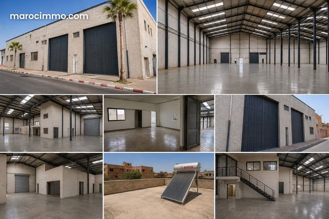 Local commercial à louer à Route de Safi. Superficie 1000 m² — Marrakech