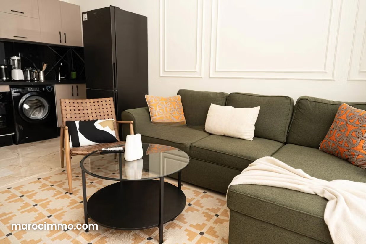 Appartement cosy avec terrasse à Maârif Extension Casablanca — Casablanca