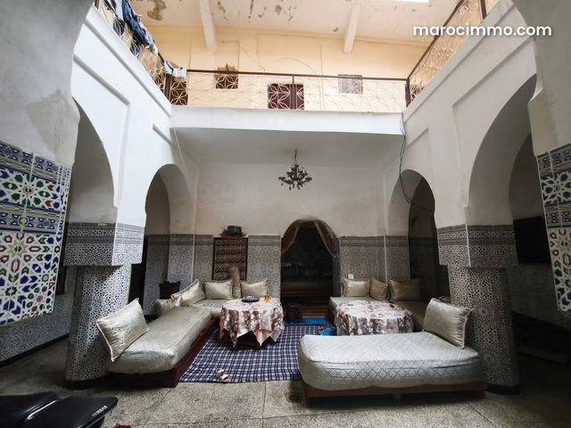 Tres beau riad ancien de 190 m2 au sol medina nord — 2