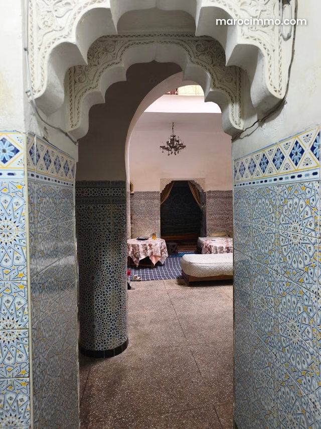 Tres beau riad ancien de 190 m2 au sol medina nord — 4