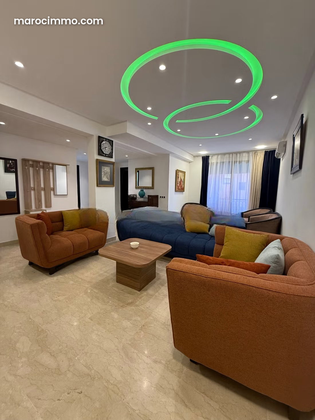95 sqm apartment, 2 bedrooms, terrace and garage, Gueliz, Marrakech — Marrakesh