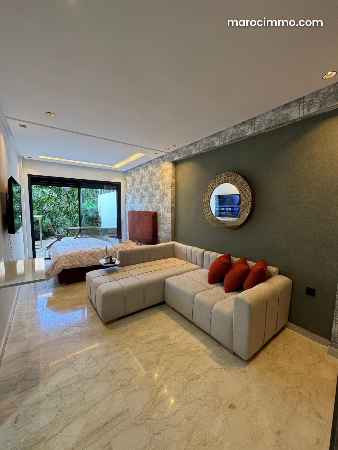 Appartement meublé avec terrasse à louer à Bourgogne Casablanca — Casablanca
