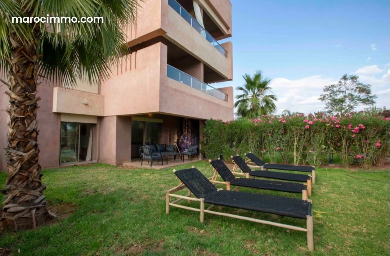 Appartement 117 m² avec jardin et piscine, Agdal, Marrakech — Marrakech