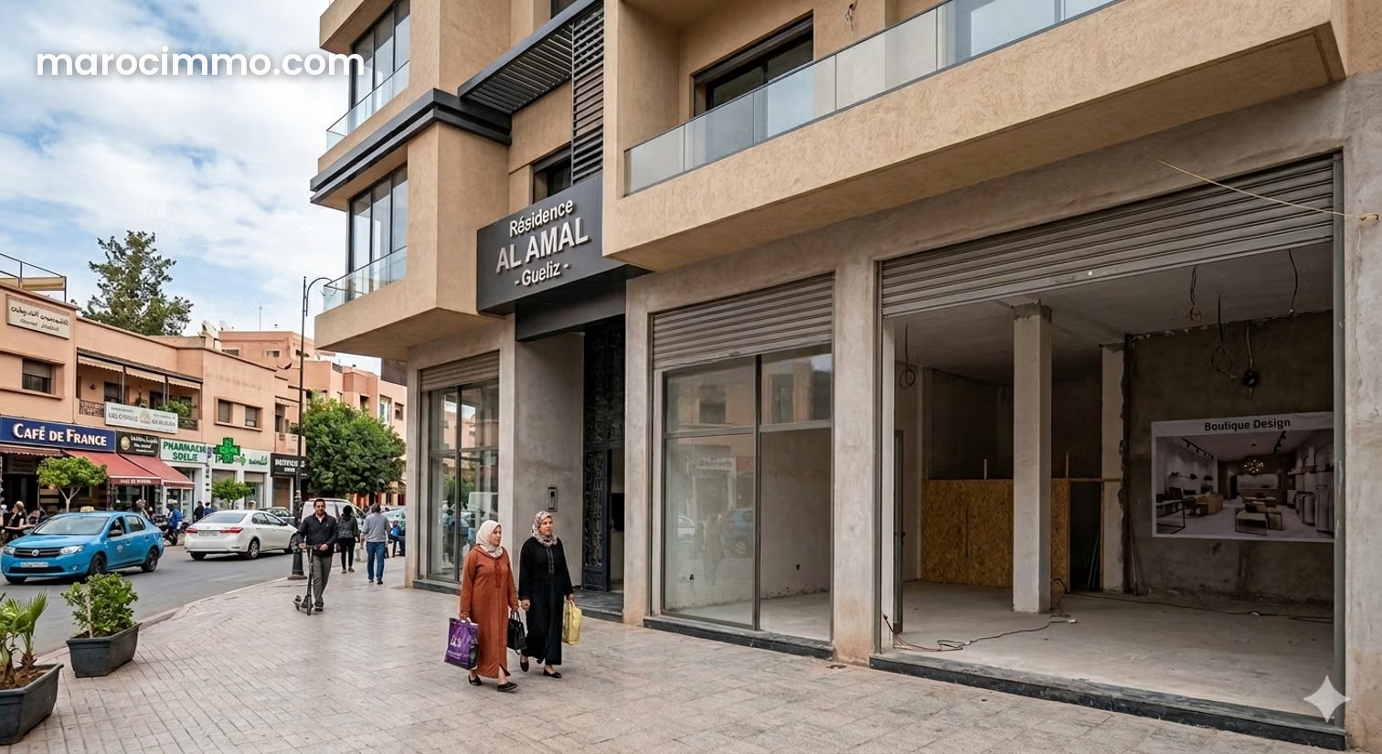 305 m² Commercial Premises in the Heart of Gueliz, Marrakech — Marrakesh