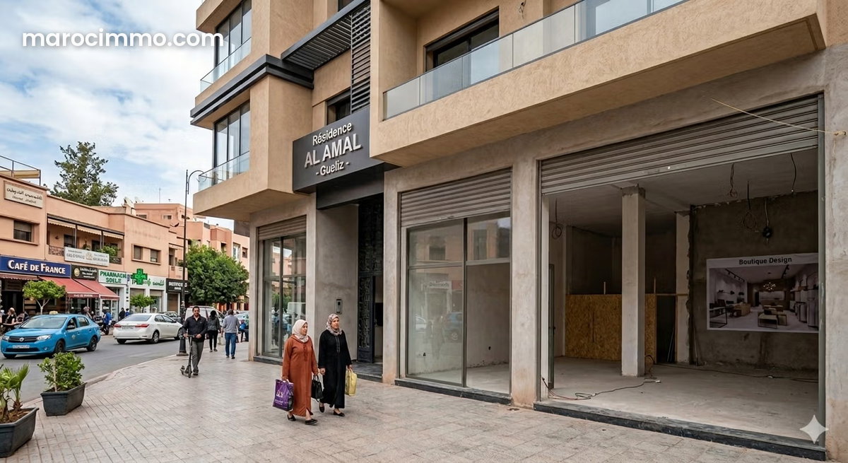 Local Commercial for Sale in Guéliz. 305 m² Surface