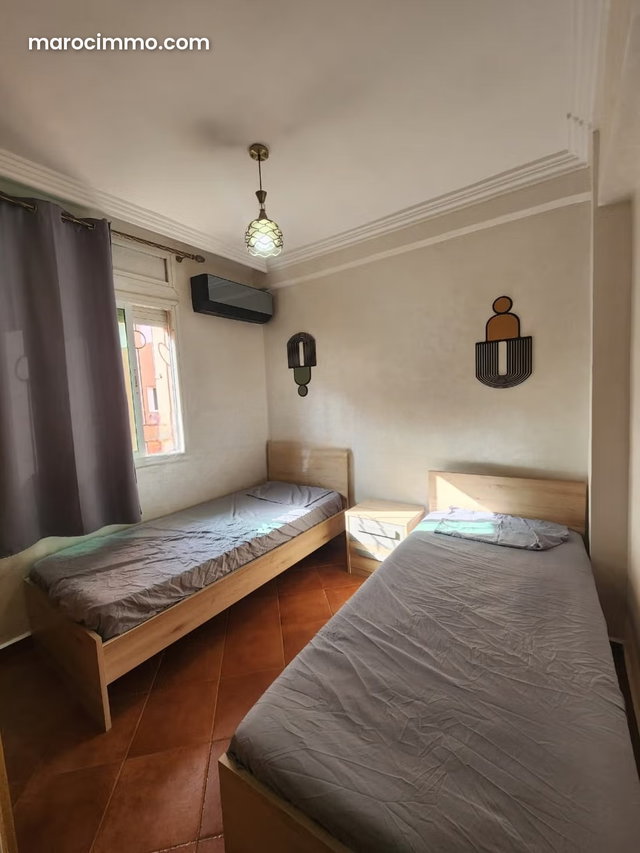 Vente d'un bel appartement à Guéliz. 3 pièces. Bien meublé — 5