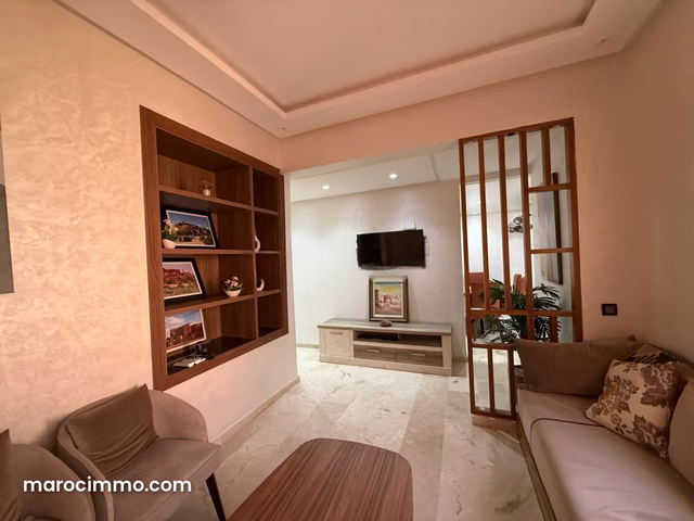 Très bel appartement en location à Route Casablanca. 3 pièces. Bien meublé — Marrakech