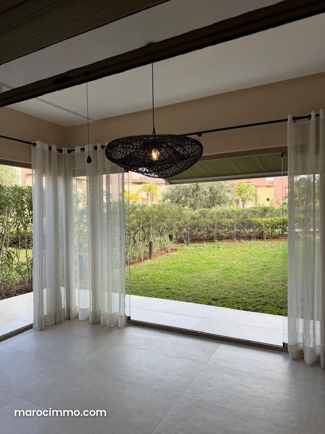 Rez de jardin 3 Chambre à Prestigia à louer — Marrakech