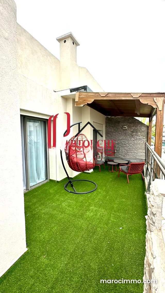 3ch meublé Gauthier dernier étage terrasse soleil — 2