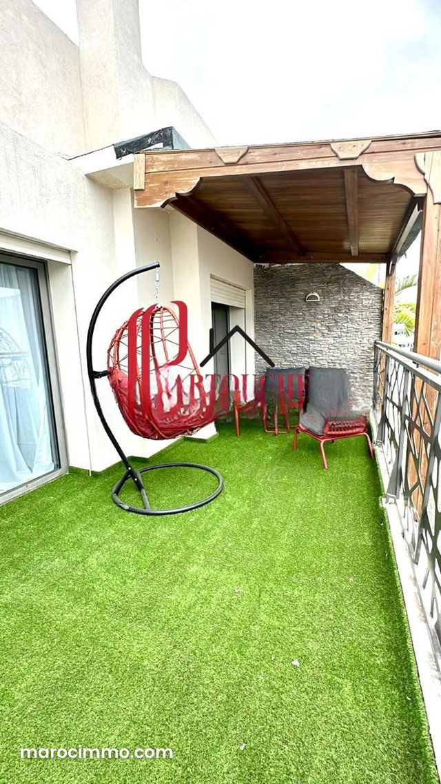 3ch meublé Gauthier dernier étage terrasse soleil — 3