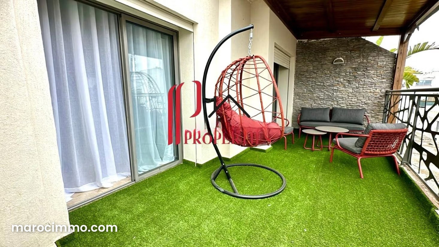 Appartement 115 m², 3 chambres avec terrasse, Gauthier Casablanca — Casablanca