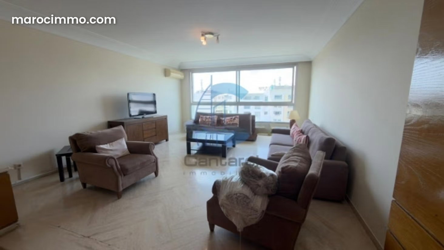 Appartement 182 m², meublé, 3 chambres, Palmier, Casablanca — Casablanca